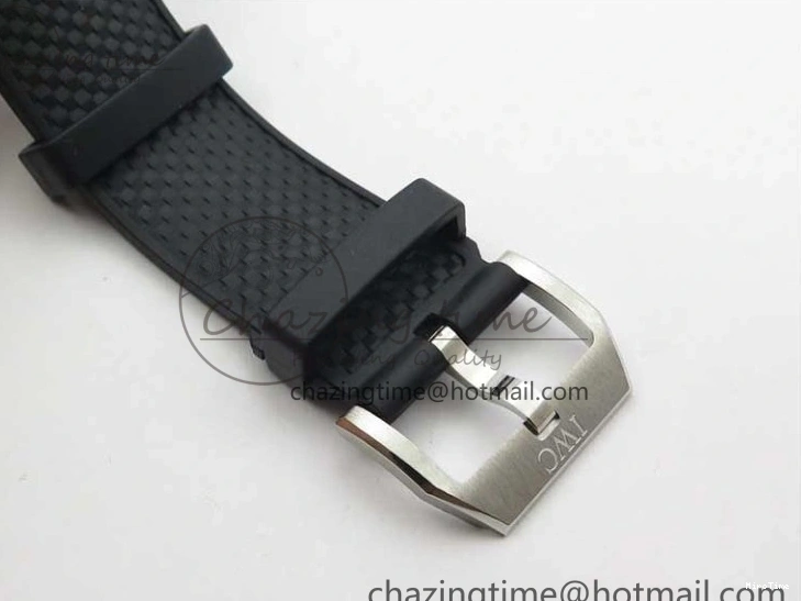 MIROTIME 1224 Aquatimer Chrono IW376803 V6F 1:1 Best Edition Blue Dial on Ruber Strap A Neat 7083